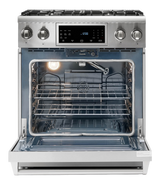 THOR KITCHEN  30-inch Tilt Panel Gas Range Professional - Stainless Steel (TRG3001)