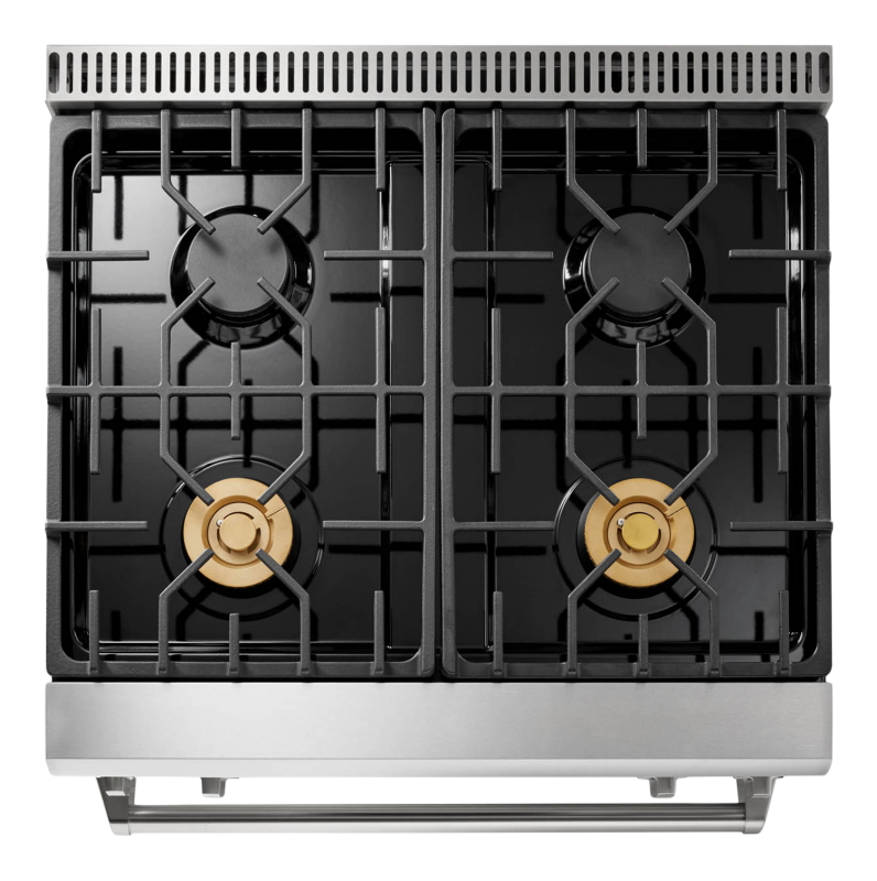 THOR KITCHEN  30-inch Tilt Panel Gas Range Professional - Stainless Steel (TRG3001)