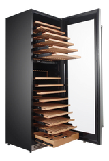 Thor Kitchen 24 Inch Dual Zone Wine Cooler, 162 Wine Bottle Capacity - Stainless Steel (TWC2403DI)