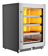 THOR KITCHEN  24 Inch Single Zone Wine Cooler, 45 Wine Bottle Capacity - Stainless Steel (TWC24UL)