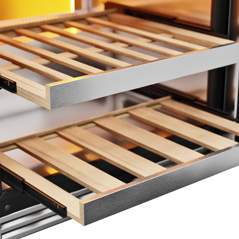 THOR KITCHEN 24-Inch Single Zone Wine Cooler, 45 Wine Bottle Capacity - Other (TWC24UL)