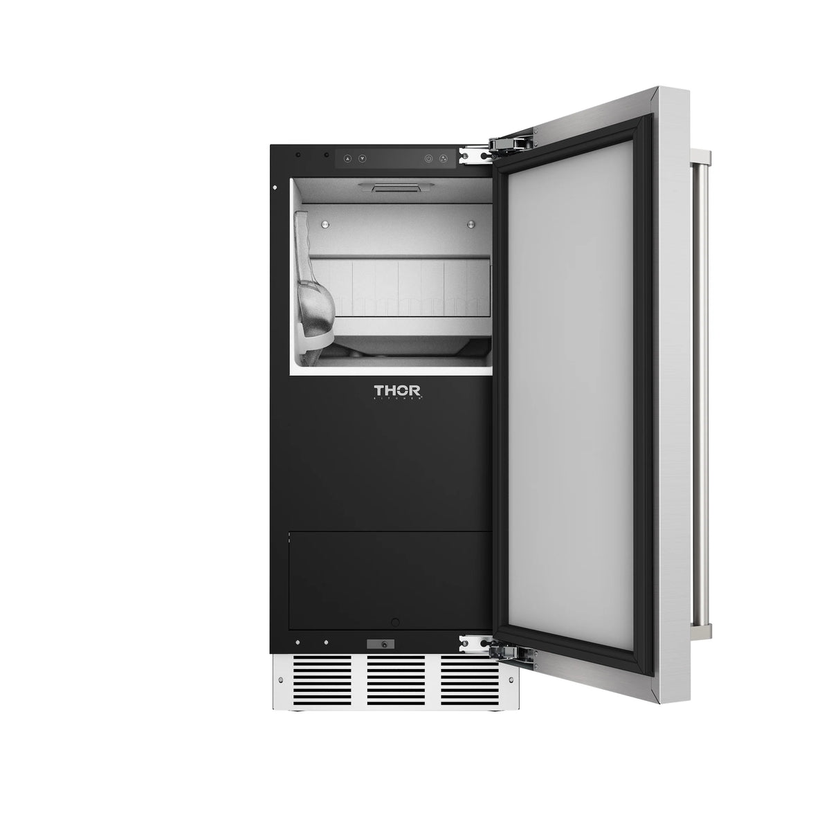 THOR KITCHEN  15 Inch Gourmet Ice Maker With Drain Pump Thor Kitchen - Stainless Steel (TIM1502)