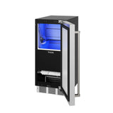 THOR KITCHEN  15 Inch Gourmet Ice Maker With Drain Pump Thor Kitchen - Stainless Steel (TIM1502)