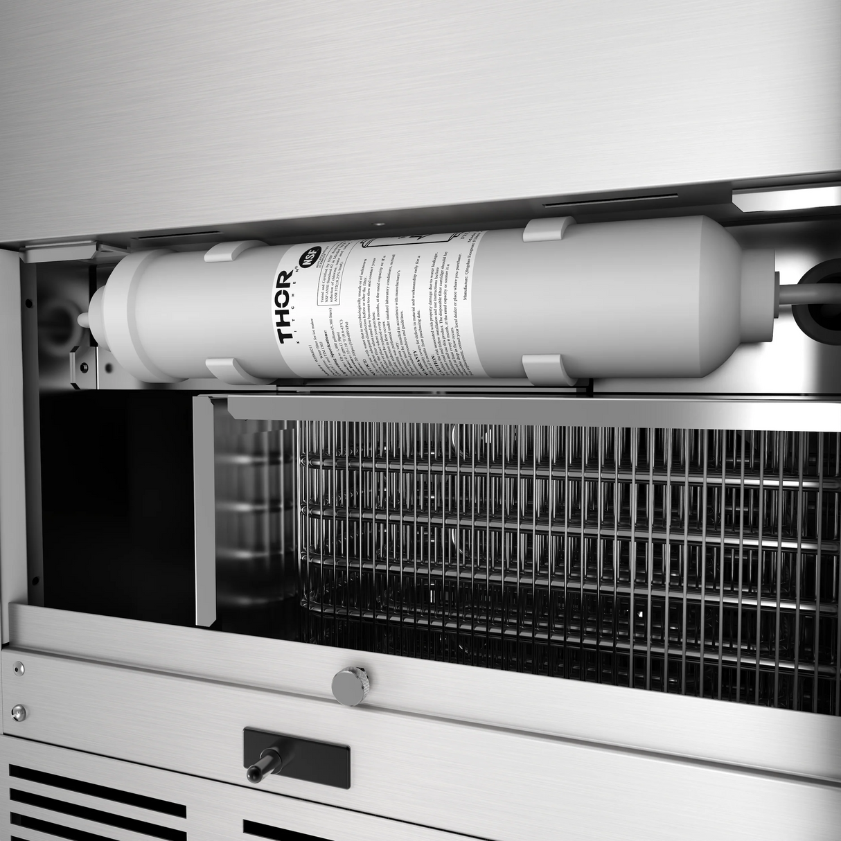 THOR KITCHEN  15” Freestanding/built-in Gourmet Ice Maker With Water Filter And Reversible Door - Stainless Steel (TIM1511)