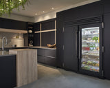 TRUE RESIDENTIAL  24″ Glass Door Refrigerator Column - Stainless Steel (TR24REFRSGA)