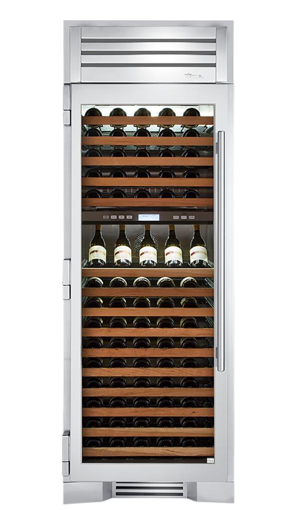 True Residential  30″ Dual Zone Wine Column - Stainless Steel (TR30DZWLSGC)