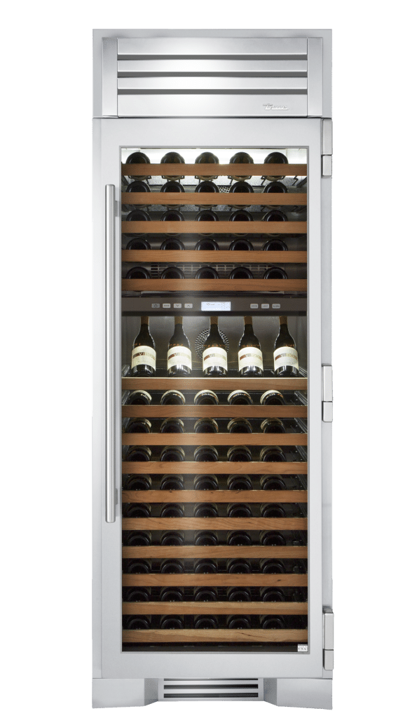 True Residential  30″ Dual Zone Wine Column - Stainless Steel (TR30DZWRSGC)