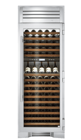True Residential  30″ Dual Zone Wine Column - Stainless Steel (TR30DZWRSGC)
