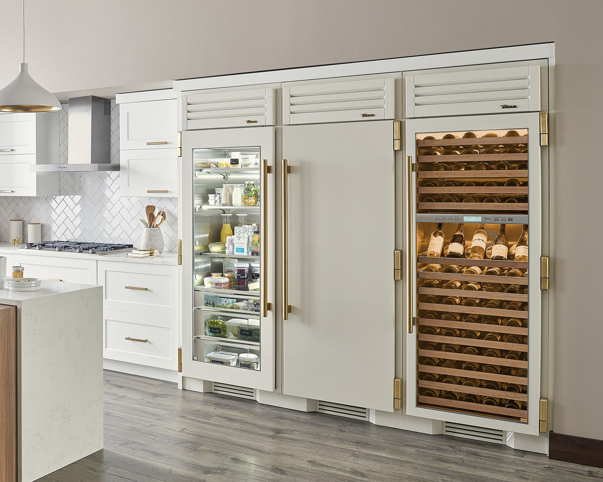 True Residential  30″ Dual Zone Wine Column - Stainless Steel (TR30DZWRSGC)
