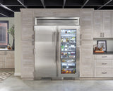 True Residential  36″ Ice Maker Freezer Column - Stainless Steel (TR36FRZRSSIMC)