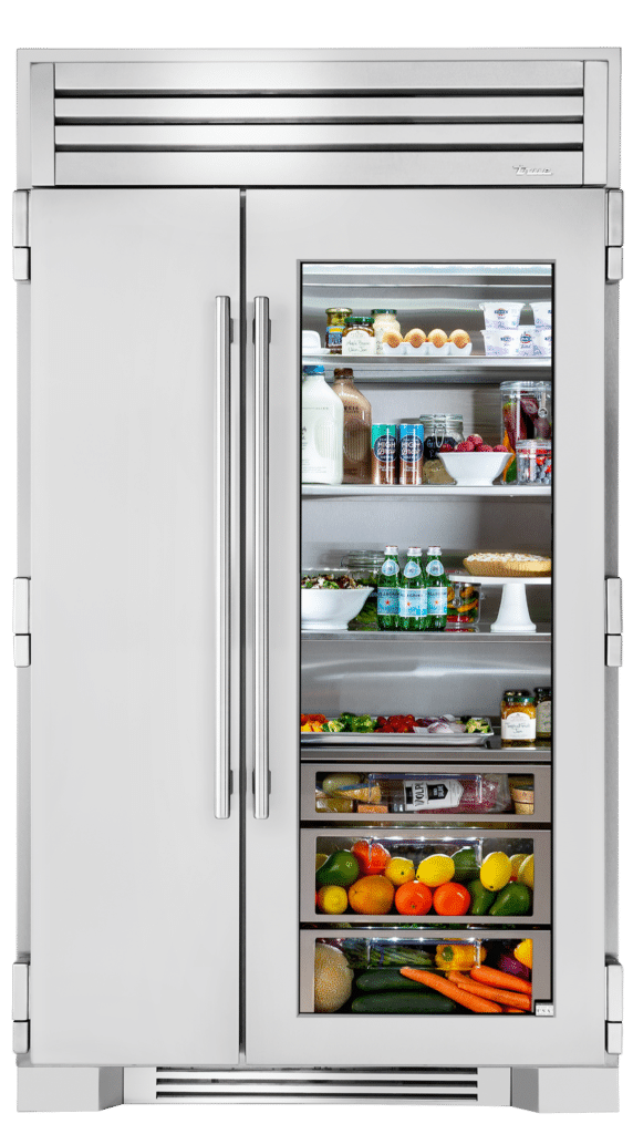True Residential  The True 48 Glass Door - Stainless Steel (TR48SBSSGC)