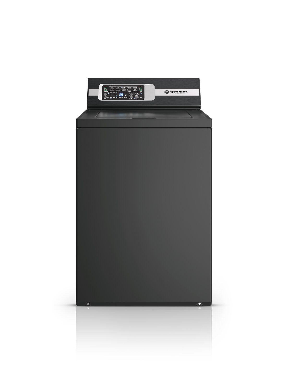 Speed Queen  TR7 Ultra-Quiet Top Load Washer with Speed Queen® Perfect Wash™ and Delayed Lid-Lock - Matte Black (TR7006BN)