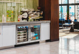 True Residential  24″ ADA Height Beverage Center Stainless Solid - Stainless Steel (TUBADA24RSAS)
