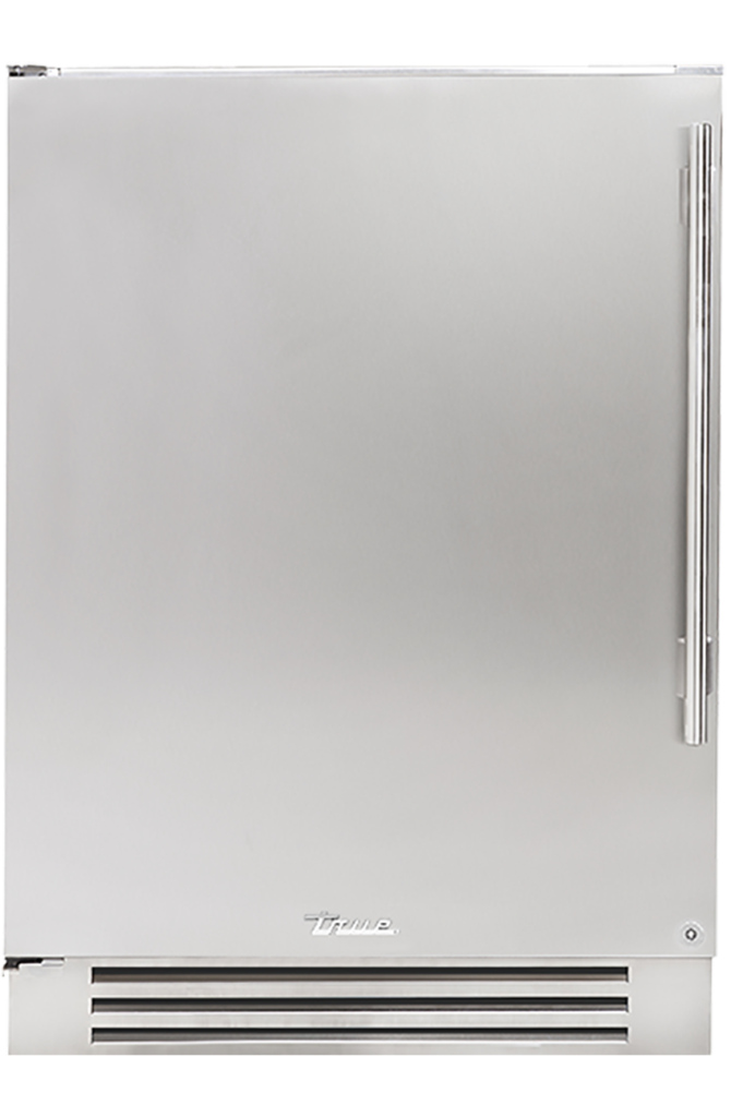 True Residential  24″ Undercounter Freezer Solid Stainless - Stainless Steel (TUF24LSSC)