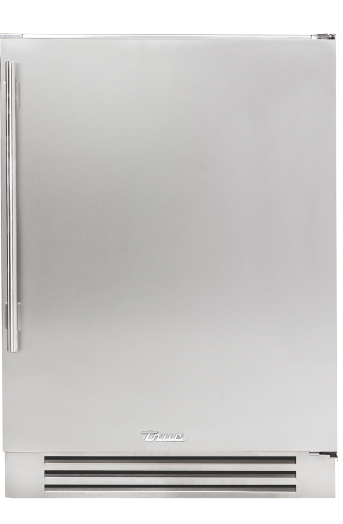 True Residential  24″ Undercounter Freezer Solid Stainless - Stainless Steel (TUF24RSSC)