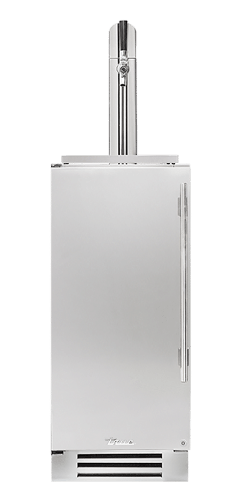 True Residential  15″ Single Tap Beverage Dispenser Solid Stainless - Stainless Steel (TUR15BDLSSC)
