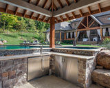 TRUE RESIDENTIAL  15″ Single Tap Beverage Dispenser Overlay Panel - Other (TUR15BDROPC)