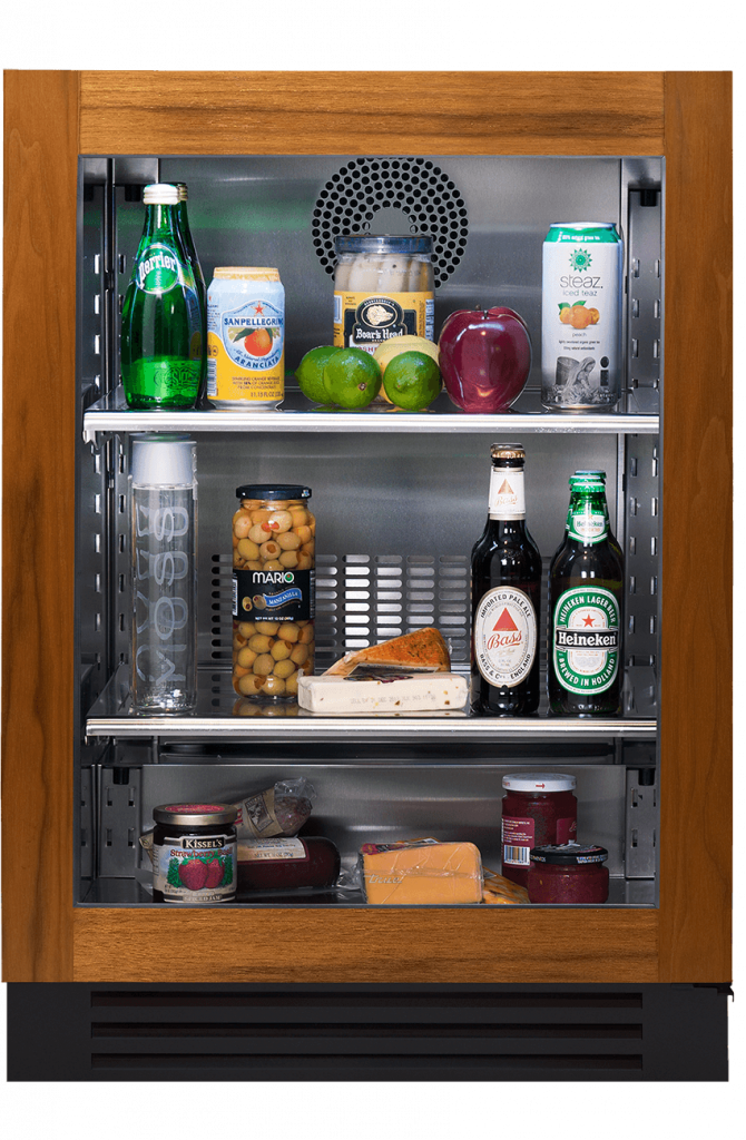 True Residential  5.8 cu. ft. 24″ Undercounter Refrigerator Overlay Glass With Right Hinge - Other (TUR24ROGC)