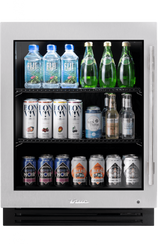 True Residential  24″ ADA Height Undercounter Refrigerator Stainless Glass - Stainless Steel (TURADA24LGAS)