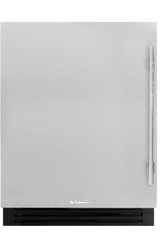 TRUE RESIDENTIAL  24″ ADA Height Wine Cabinet Stainless Solid - Stainless Steel (TUWADA24LSAS)