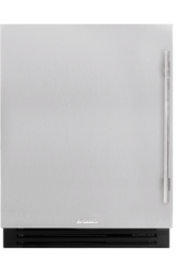 True Residential  24″ ADA Height Wine Cabinet Stainless Solid - Stainless Steel (TUWADA24LSAS)