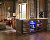 TRUE RESIDENTIAL  TRUE Residential WINE COOLER 15"W GLS DR L/H - Stainless Steel (TWC15LSGC)