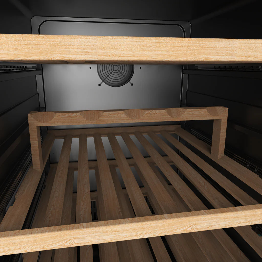 THOR KITCHEN  24-inch Freestanding Dual Zone Wine Cellar - Panel Ready (TWC2470D)