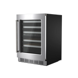 THOR KITCHEN  24-inch Undercounter Dual Zone Wine Cooler - Stainless Steel (TWC24UD)