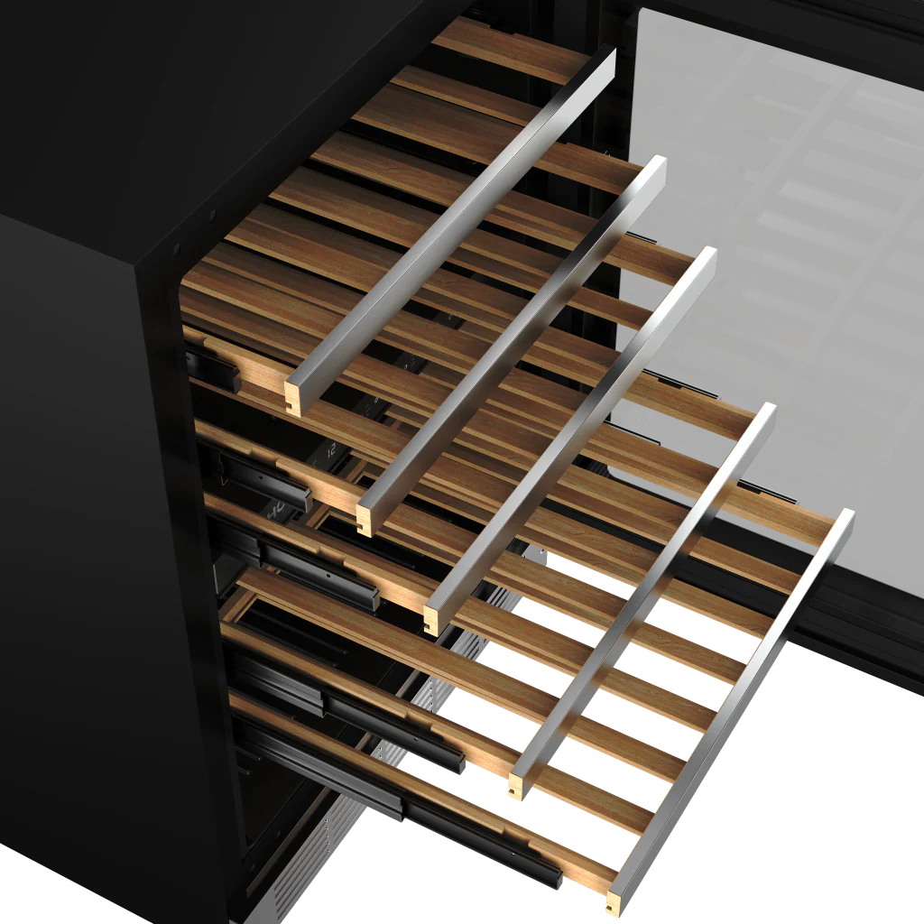 THOR KITCHEN  24-inch Undercounter Dual Zone Wine Cooler - Stainless Steel (TWC24UD)