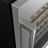 THOR KITCHEN  24 Inch Single Zone Wine Cooler, 46 Wine Bottle Capacity Thor Kitchen - Stainless Steel (TWC24US)