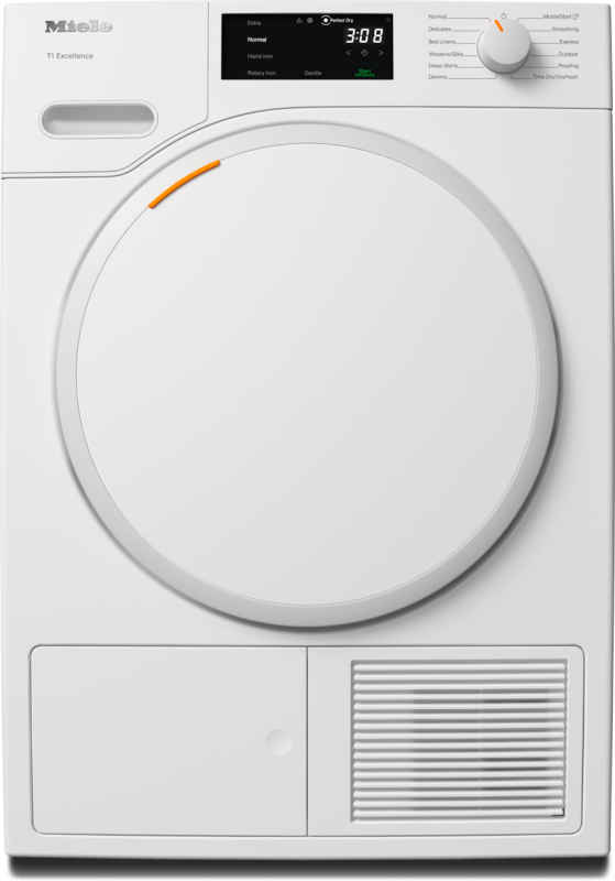 Miele T1 Heat?Pump Dryer: With?Miele@home and FragranceDos for laundry that smells great. - Lotus White (TXD160WP)
