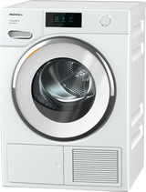 Miele T1 Heat?Pump Dryer: With?@home and SteamFinish for smart laundry care. - Lotus white (TXR860WP)