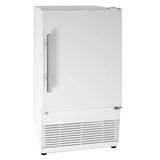 U-Line  15" Crescent Ice Maker in White Solid - White (UACR015WS01A)