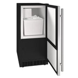 U-Line 15" Crescent Ice Maker in Stainless Solid - Stainless Solid (UACR115SS01A)