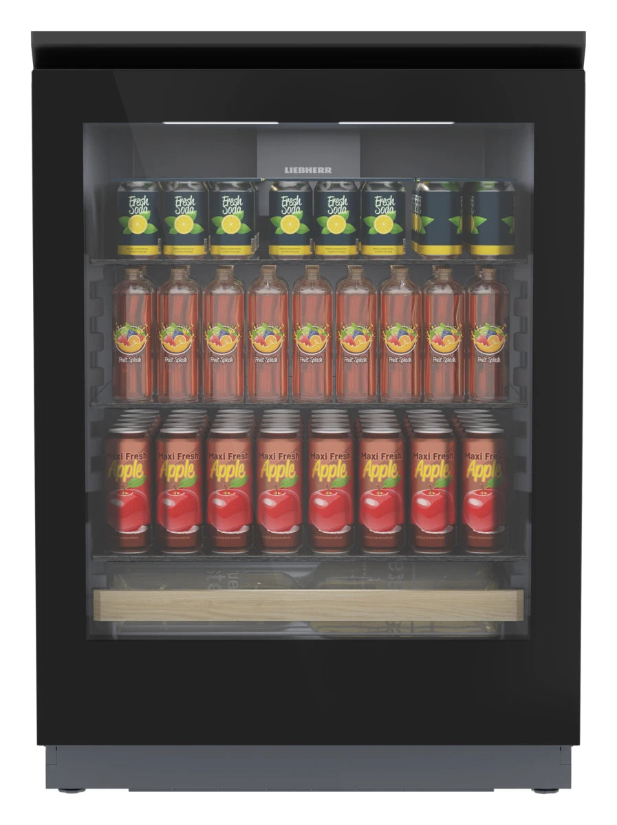 LIEBHERR  Fully Integrated under counter beverage refrigerator - Glass (UBCGB3730)