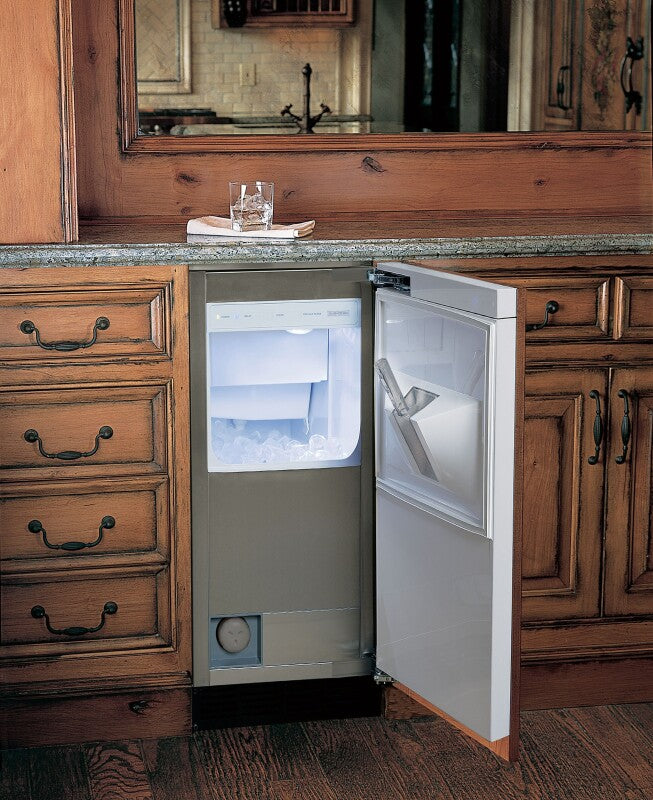 Sub-Zero 15" Ice Maker with Pump - Custom/Panel Ready (UC15IP)