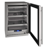 U-LINE  24" Refrigerator in Stainless Solid - Stainless Steel (UHRE524SS81A)