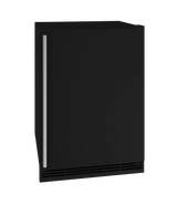 U-Line 24" Refrigerator/Freezer in Black Solid - Black Solid (UHRF124BS01A)