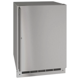 U-Line 24" Refrigerator in Stainless Solid - Stainless Solid (UORE124SS31A)