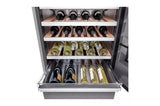 LG Signature LG SIGNATURE 15 cu. ft. Smart wi-fi Enabled InstaView® Wine Cellar Refrigerator - Ref Signature Textured Steel (URETC1408N)