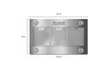 Maytag 36" 585 or 1170 CFM Motor Class Custom Hood Liner - Stainless Steel (UVL6036JSS)