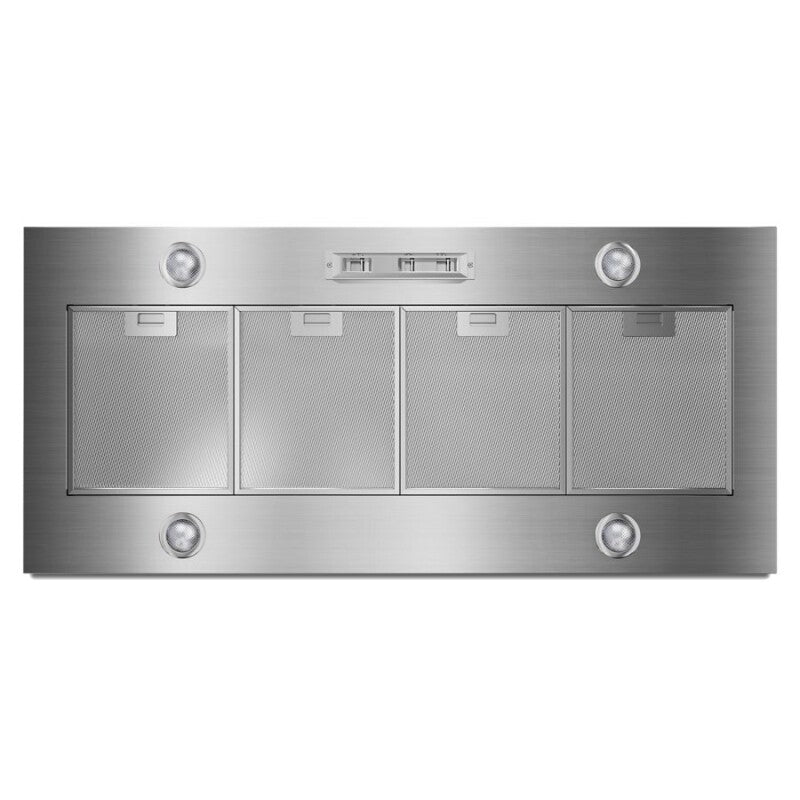 KitchenAid 48" 585 or 1170 CFM Motor Class Custom Hood Liner - Stainless Steel (UVL6048JSS)