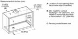THERMADOR  Masterpiece® Custom Insert Hood 36'' - Stainless Steel (VCI6B36ZS)
