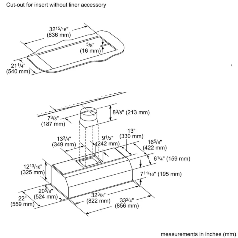 Thermador  Professional Low-Profile Wall Hood - Other (VCIN36GWS)