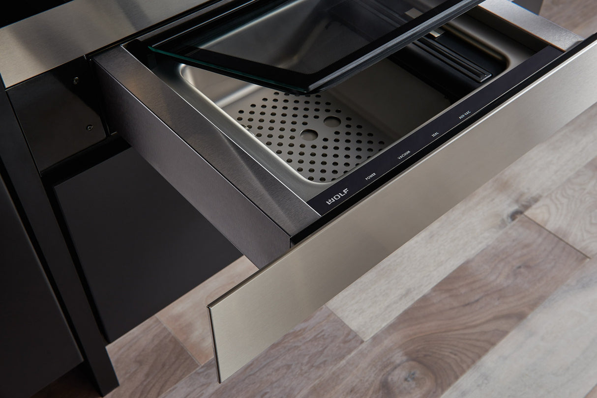 Wolf 24" Vacuum Seal Drawer - Stainless Steel (VS24)