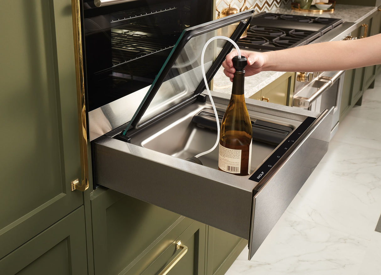 Wolf 24" Vacuum Seal Drawer - Stainless Steel (VS24)