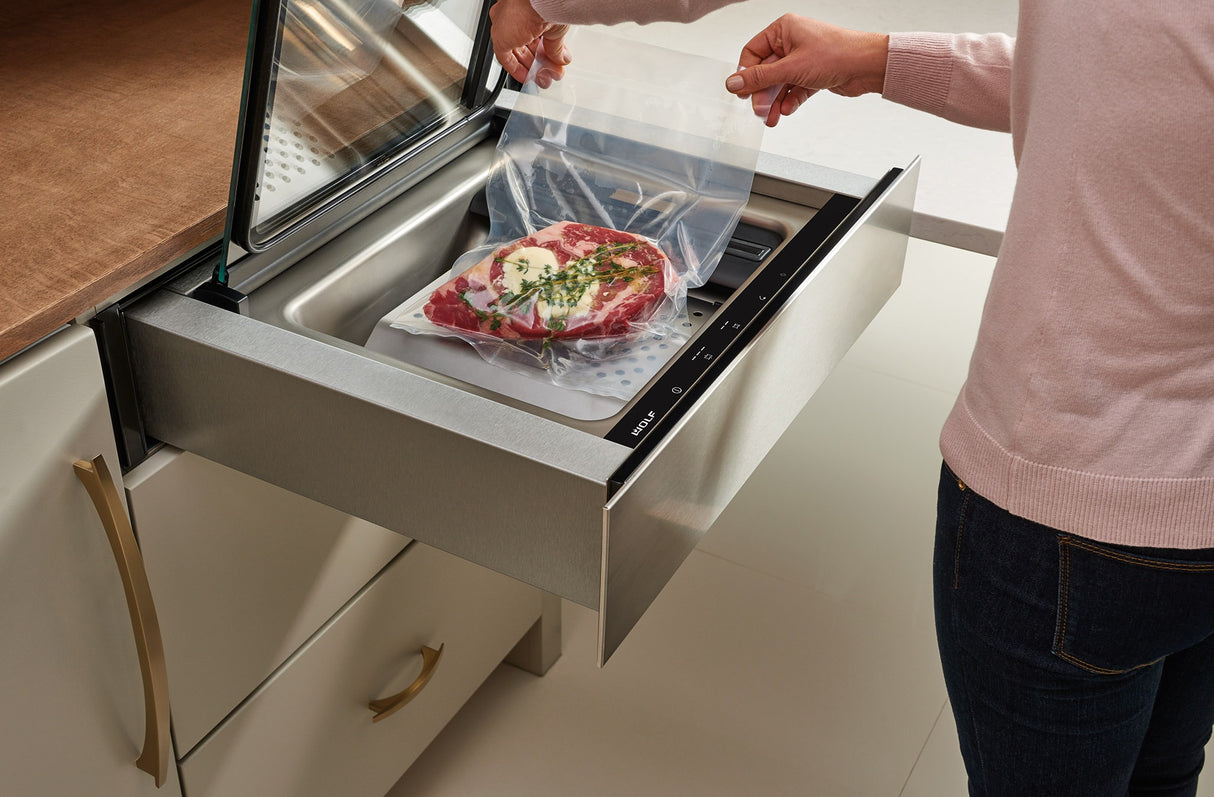 Wolf 24" Vacuum Seal Drawer - Stainless Steel (VS24)