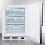 SUMMIT  24" Wide Built-In All-Freezer, ADA Compliant - Stainless Steel (VT65MLBISSHVADA)
