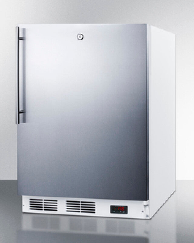 SUMMIT 24" Wide Built-In All-Freezer, ADA Compliant - Stainless Steel (VT65MLBISSHVADA)