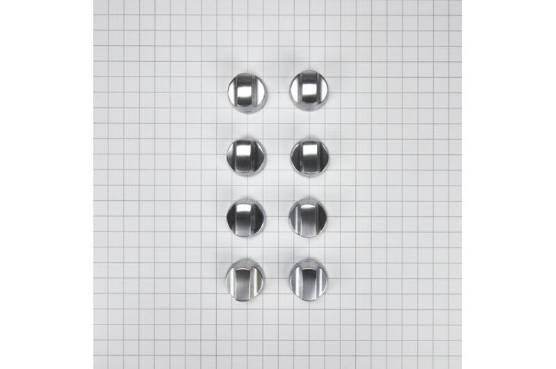Maytag Cooktop Burner Control Knob Kit, Stainless Steel - Stainless Steel (W10231704)